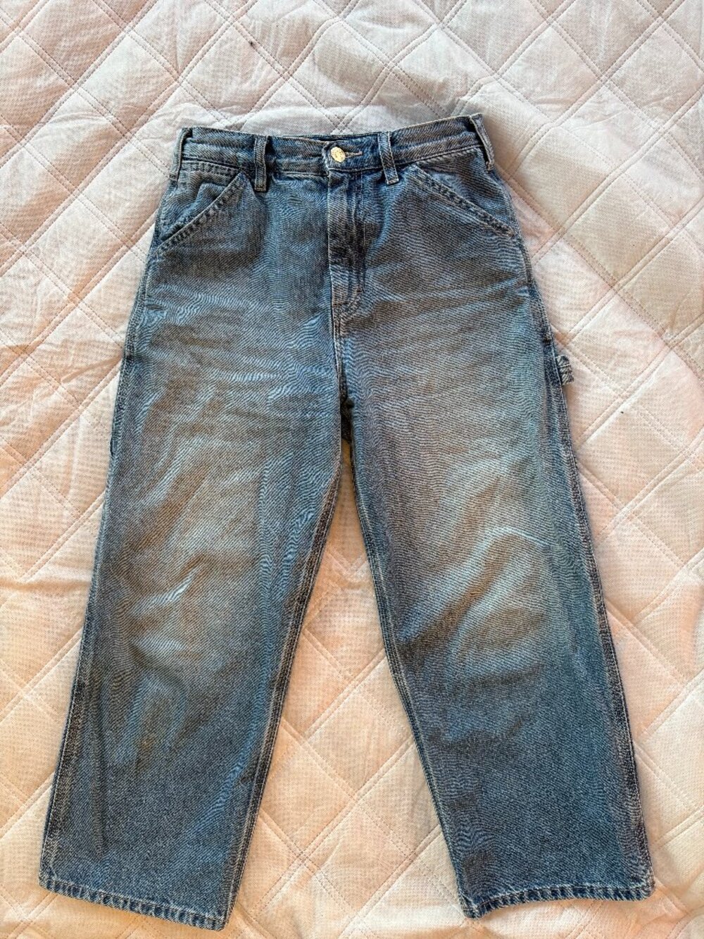- Edwin Cropped Wide Leg Devon Carpenter Jean - 24
